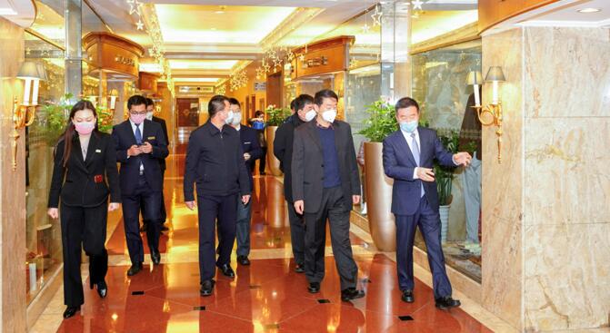 集团党委书记、董事长任丁一行 赴锦江宾馆督导检查疫情防控工作